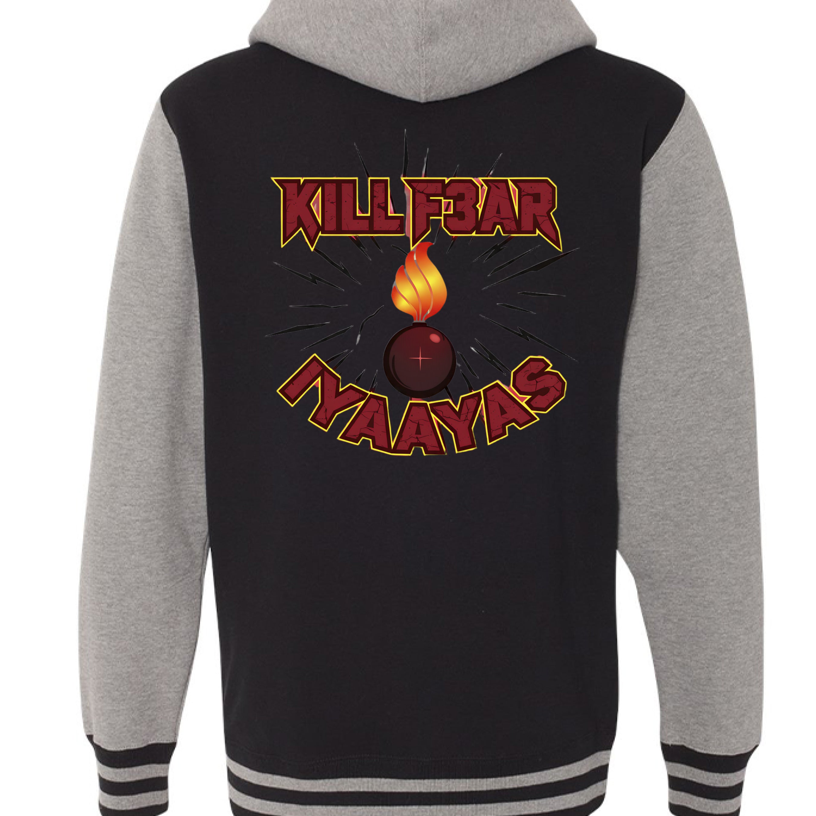 Black/ Gunmetal Heather - BACK