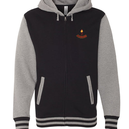 Black/ Gunmetal Heather - FRONT